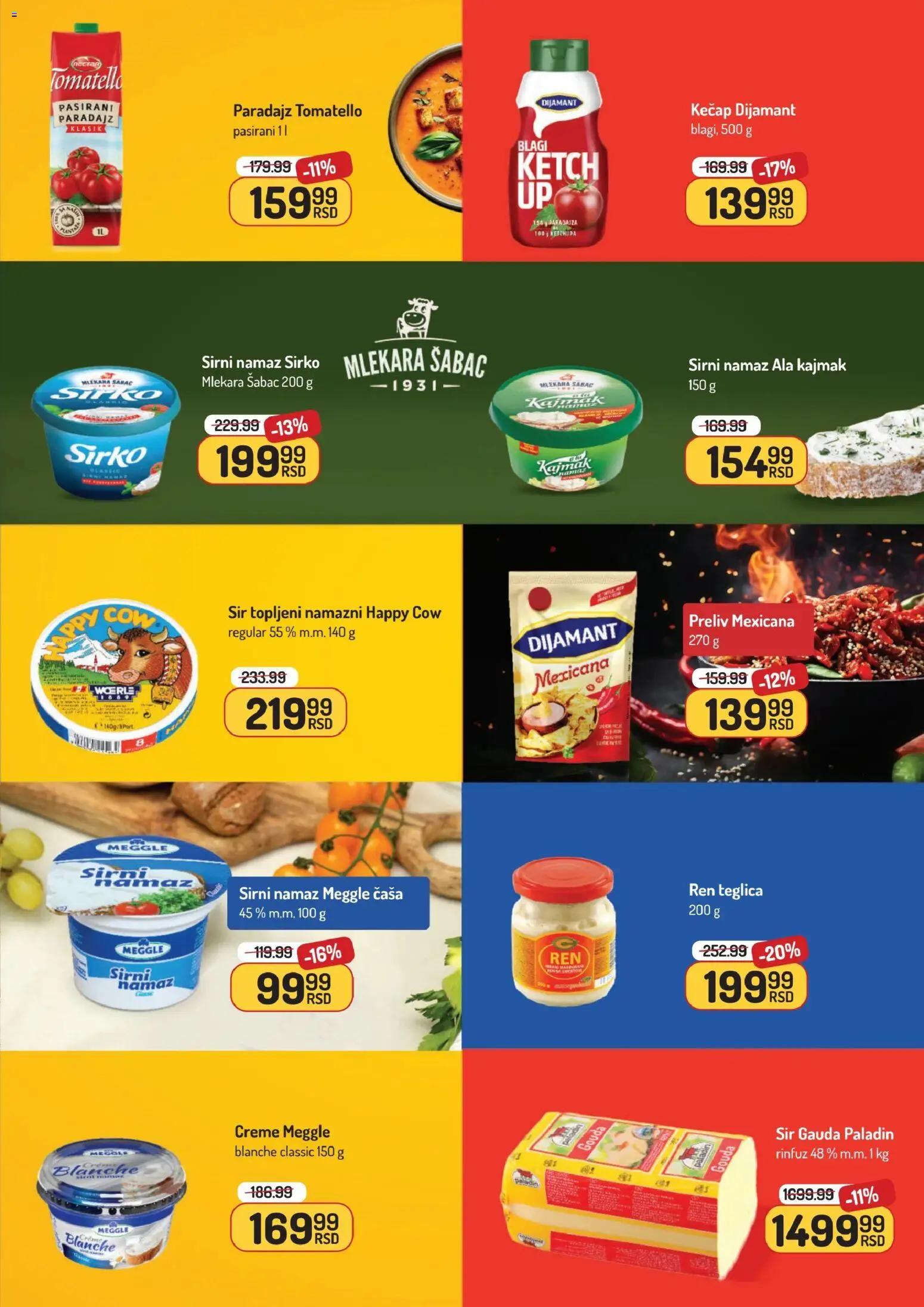 Aman katalog - važi od 27.10.2025 | Strana: 15 | Proizvode: Kečap, Pasirani paradajz, Gouda, Kajmak