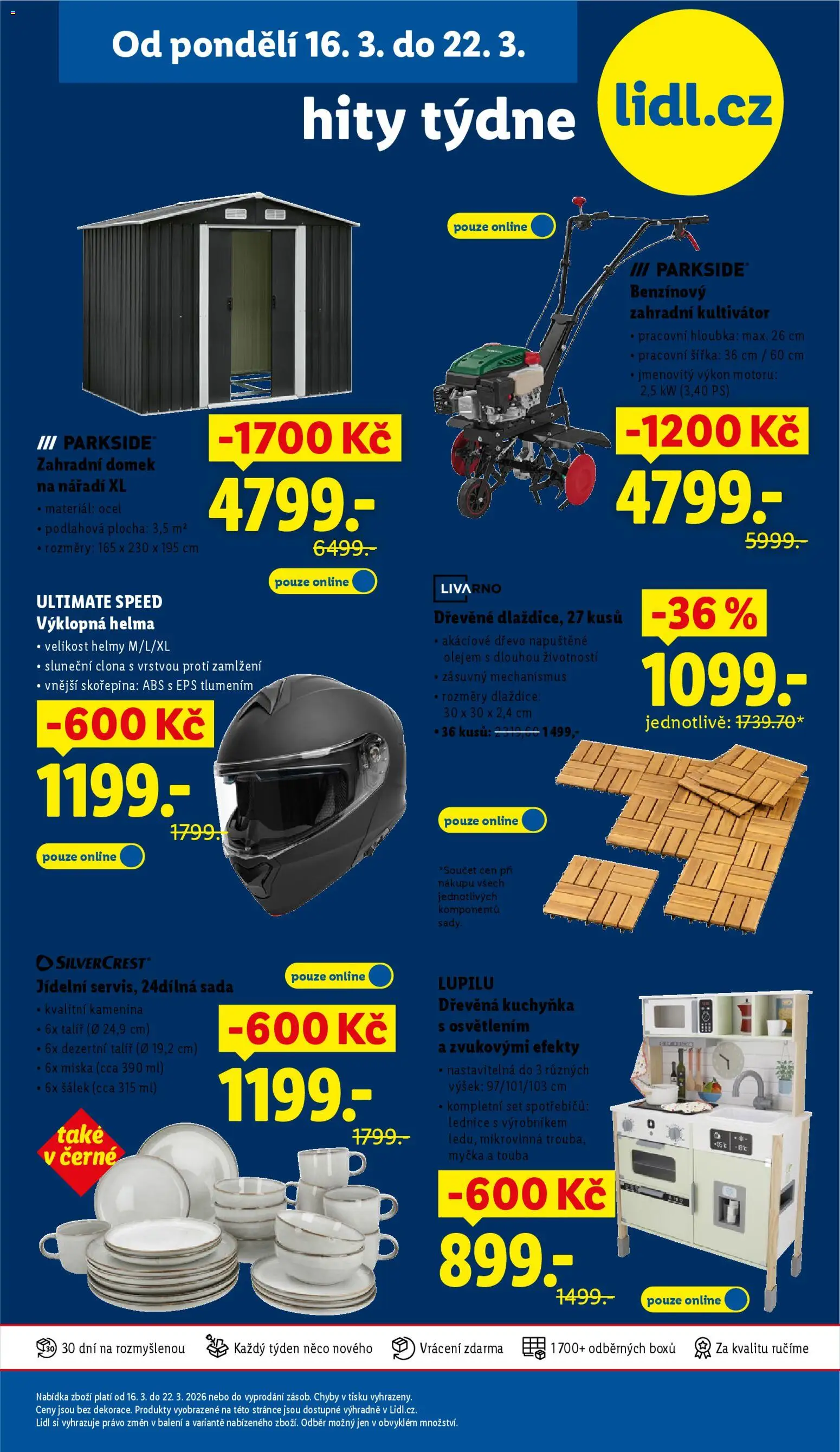 Lidl leták od 16.03.2026 | Strana: 39 | Produkty: Helma, Šálek, Miska, Zahradní domek