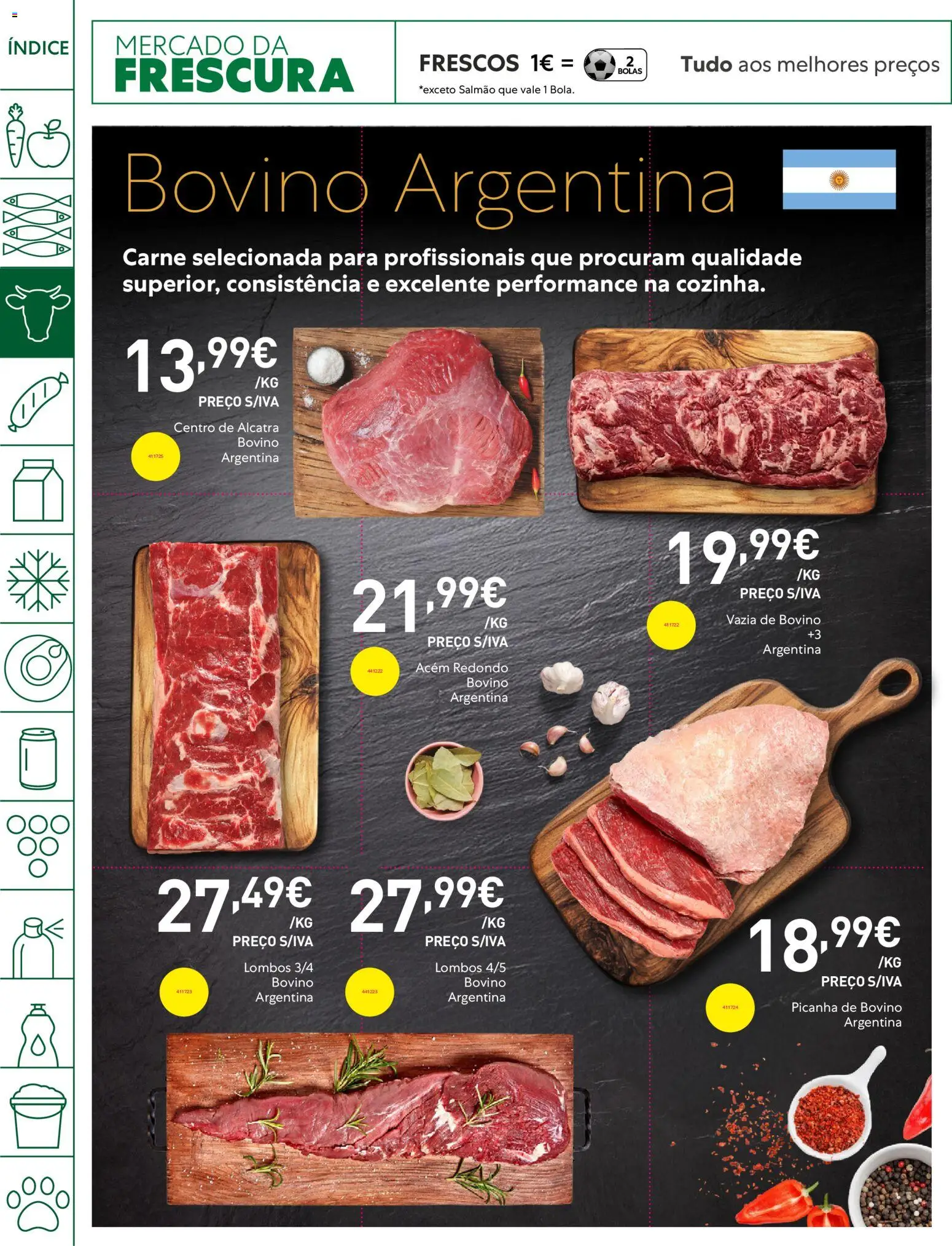 Recheio - Bons Negócios Madeira │ válido de 14.04.2026 | Página: 6 | Produtos: Salmão, Carne