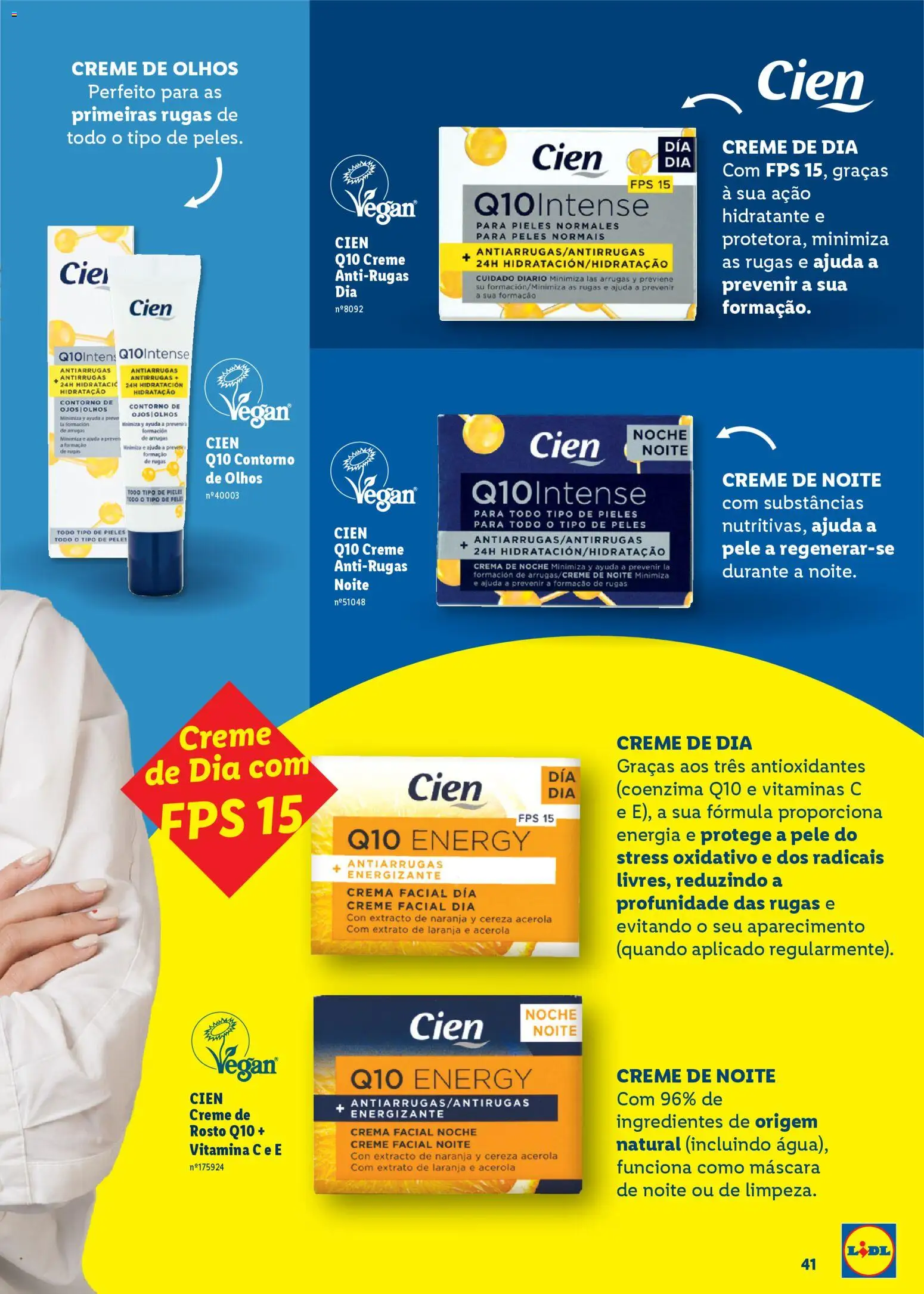 Lidl Beleza Inteligente │ válido de 16.03.2026 | Página: 41 | Produtos: Vitamina c, Creme