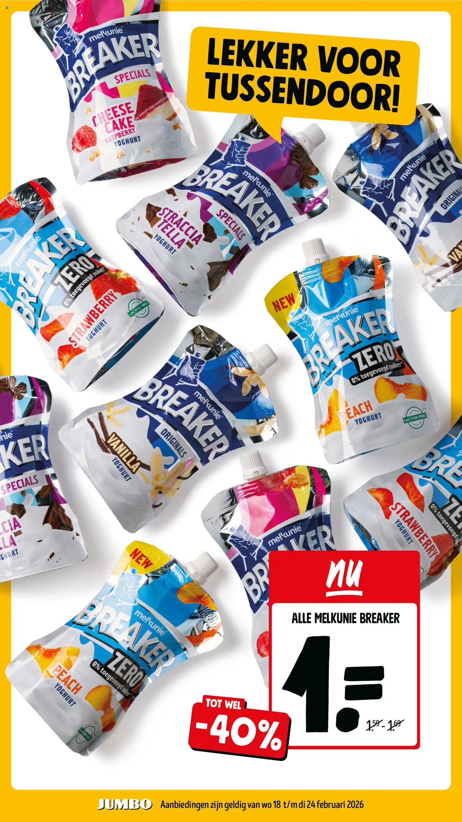 {H1} | Pagina: 2 | Producten: Yoghurt, Waffelini, Cake