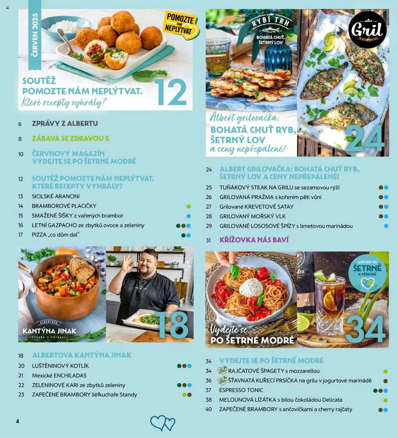 Albert magazín od 01.06.2025 | Strana: 4 | Produkty: Ovoce, Pražma, Špagety, Brambory