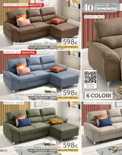 Anteprima del volantino Mondo Convenienza Pocket Gennaio catalogo valido a partire dal 04.01.2026 | Pagina: 54