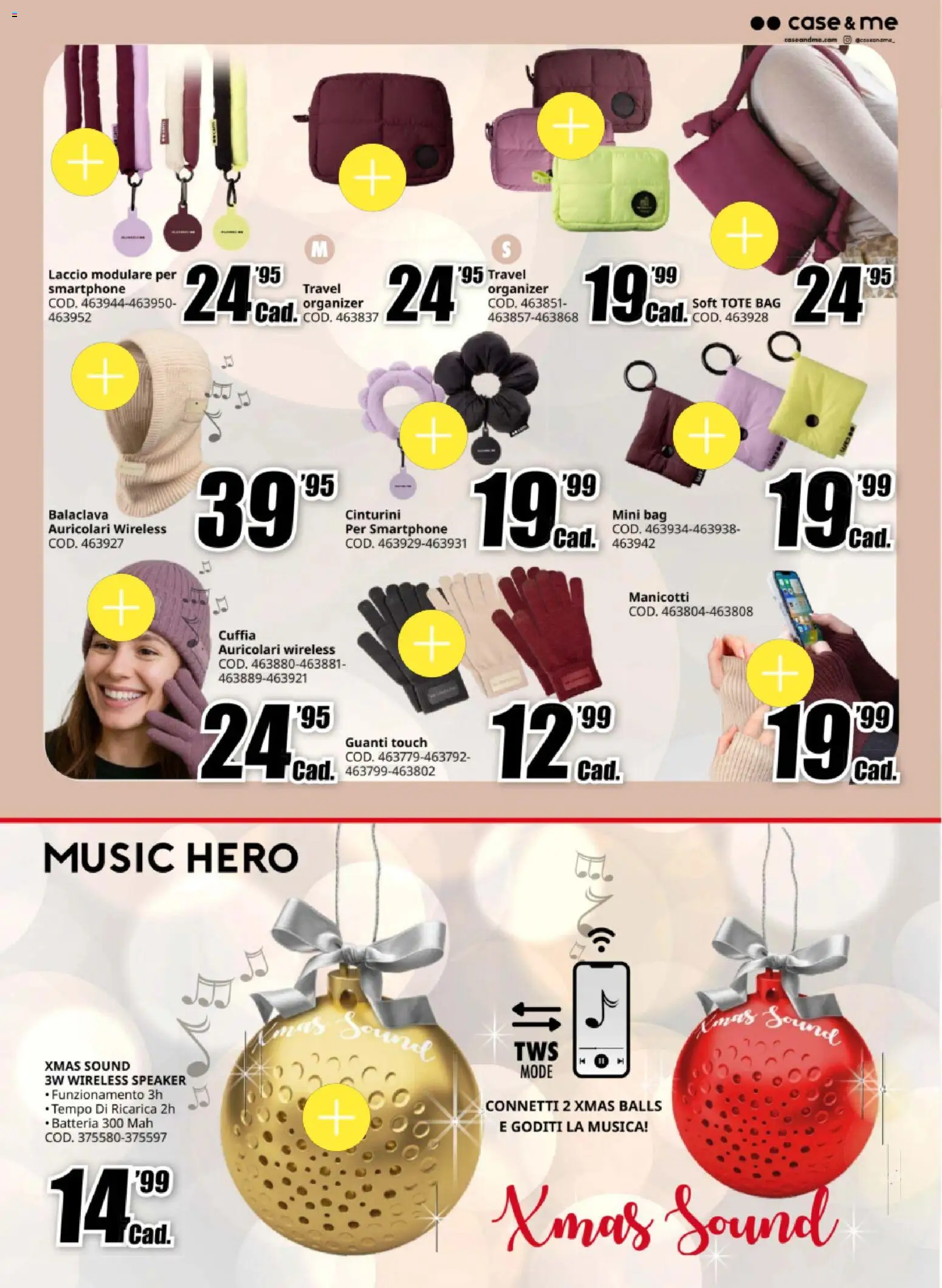 Volantino Media World del 21.11.2025 | Pagina: 2 | Prodotti: Auricolari, Guanti, Smartphone, Batteria