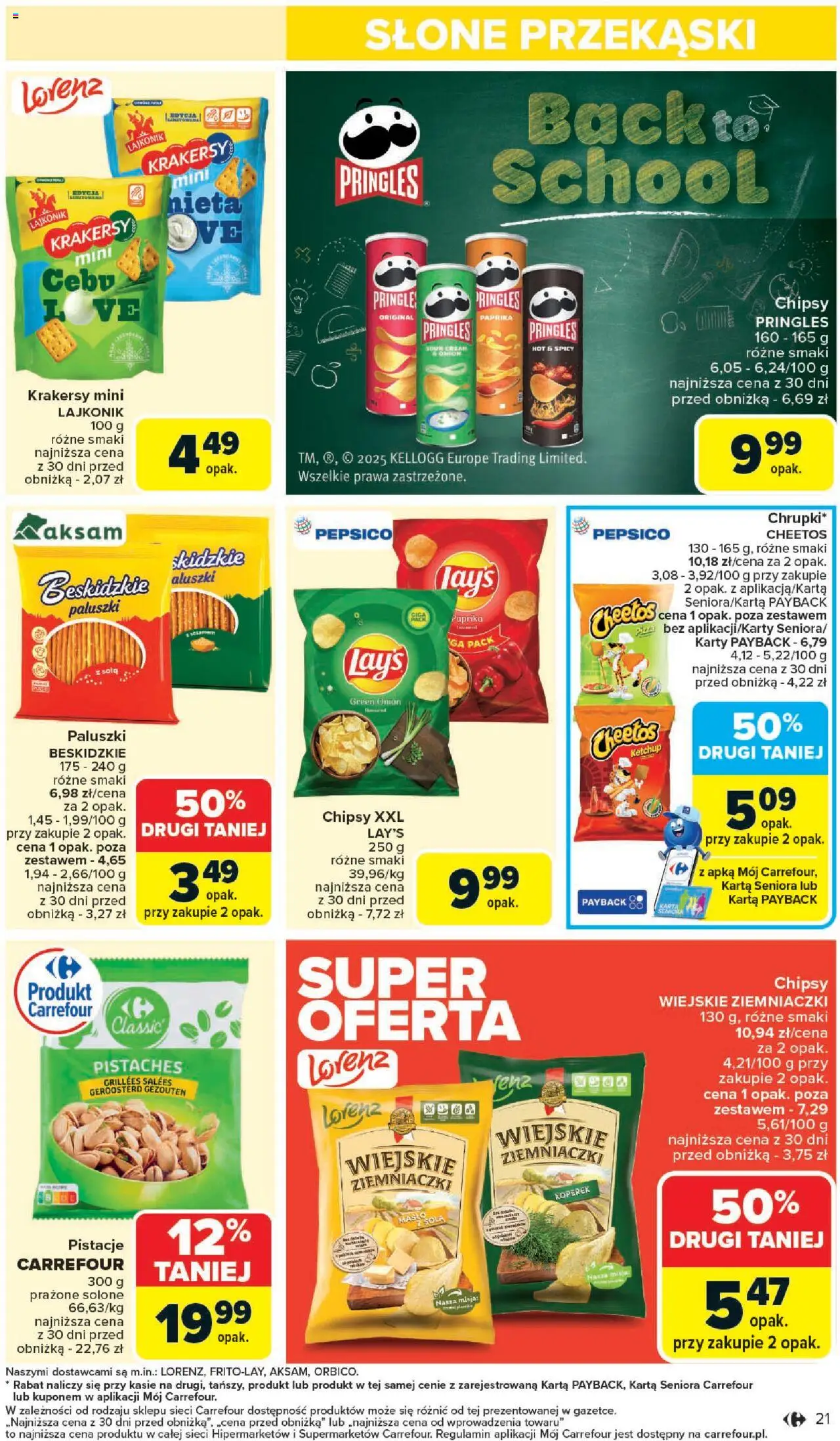 Carrefour Gazetka od 25.08.2025 | Strona: 23 | Produkty: Koperek, Ketchup, Paluszki, Masło