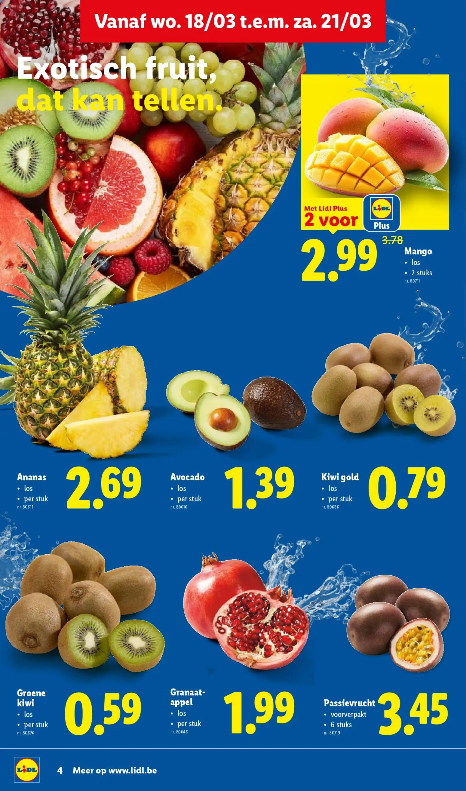 {H1} | Pagina: 4 | Producten: Ananas, Fruit, Mango, Appel