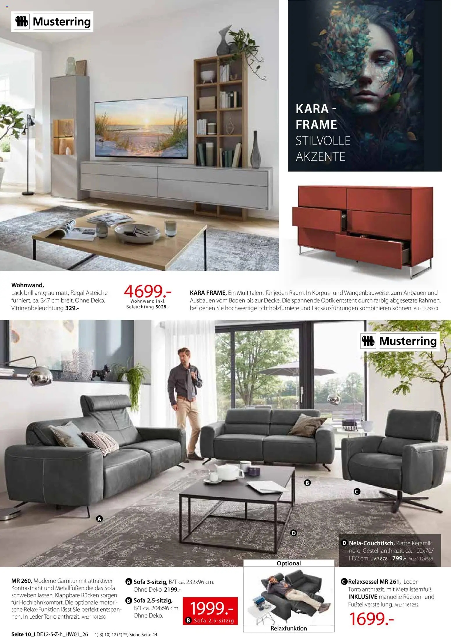 Zurbrüggen  Hochwert-Spezial – gültig ab 29.12.2025 | Seite: 18 | Produkte: Relaxsessel, Wohnwand, Sofa, Regal