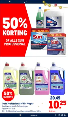 Makro - Folder - Voorbeeld van een folder van Makro, geldig van 10.12.2025 | Pagina: 109 | Producten: Citroen, Vaatwasmiddel, Allesreiniger, La