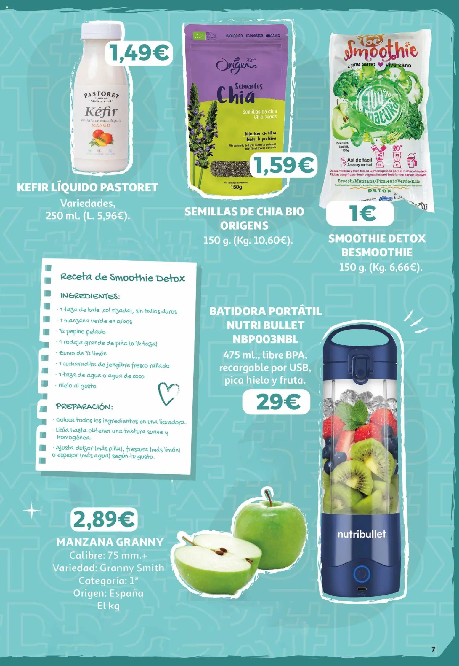 Alcampo - Canarias │ válido desde el 29.12.2025 | Página: 7 | Productos: Στιγμιαίος καφές, Σφουγγαρίστρα, Κρεμάστρα, Manzana