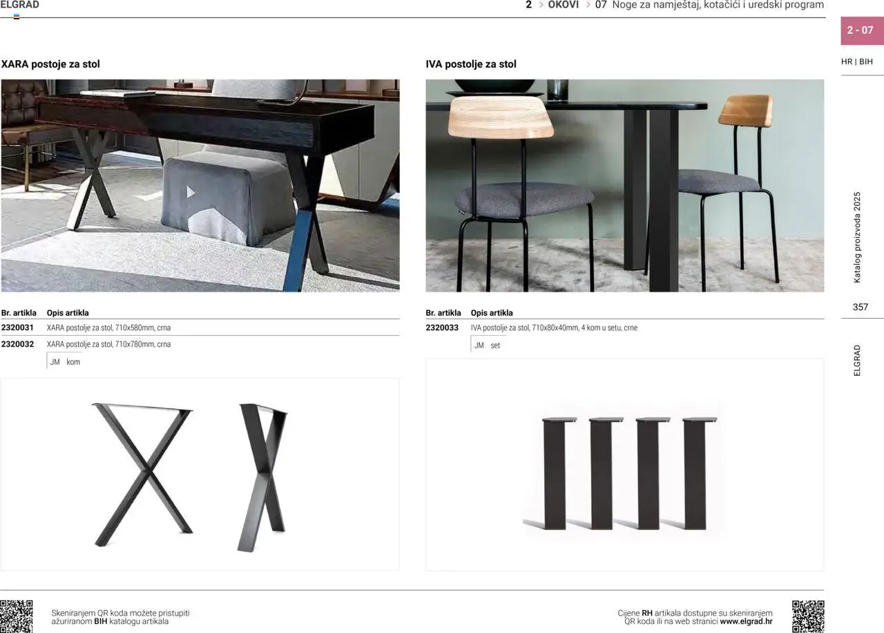 Elgrad katalog | vrijedi od 06.10.2025 | Stranica: 14 | Proizvodi: Stol