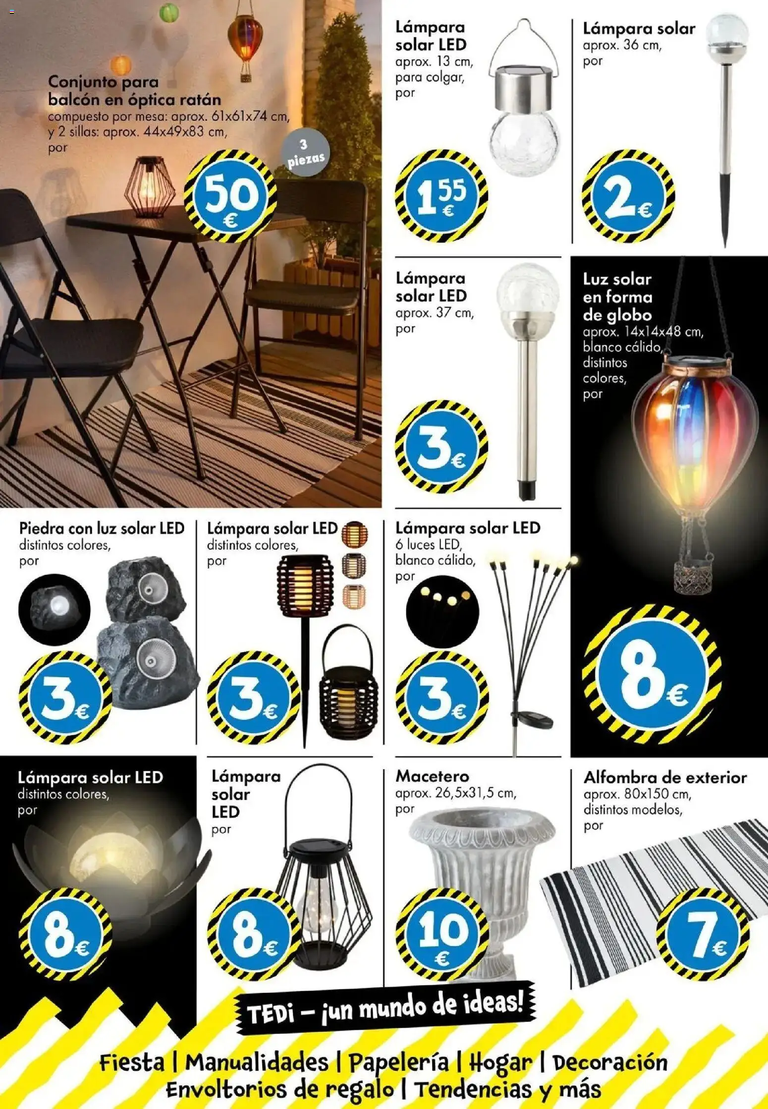 TEDi - Empaquetado con amor │ válido desde el 06.03.2026 | Página: 10 | Productos: Macetero, Mesa, Alfombra, Lámpara