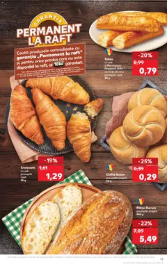 Ofertele Kaufland valabile de la 11.02.2026 | Pagină: 19 | Produse: Semințe, Unt, Chiflă, Pâine