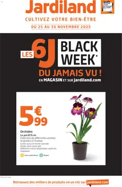 Jardiland - Prévisualisation de Jardiland Black Friday valide à partir de 25.11.2025