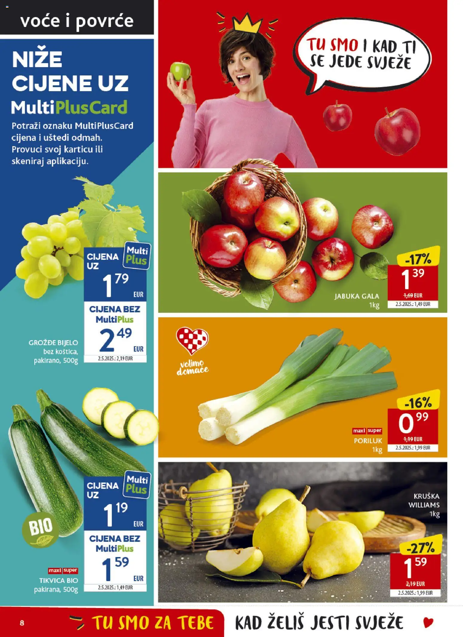 Konzum HR akciós ujság - amely érvényes a következő dátumtól: 29.04.2026 | Oldal: 8