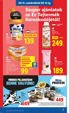 Lidl akciós ujság - amely érvényes a következő dátumtól: 11.09.2025 | Oldal: 13
