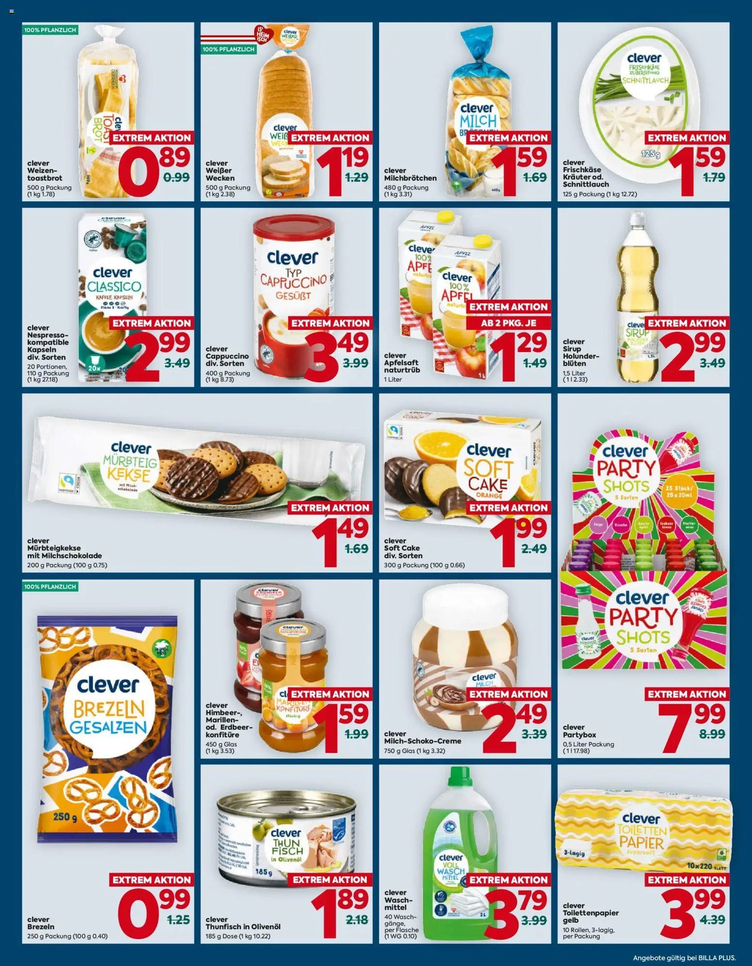 Billa Plus Flugblatt - Wien gültig ab 23.10.2025 | Seite: 19 | Produkte: Planche de surf, Brot, Kaffee, Fisch