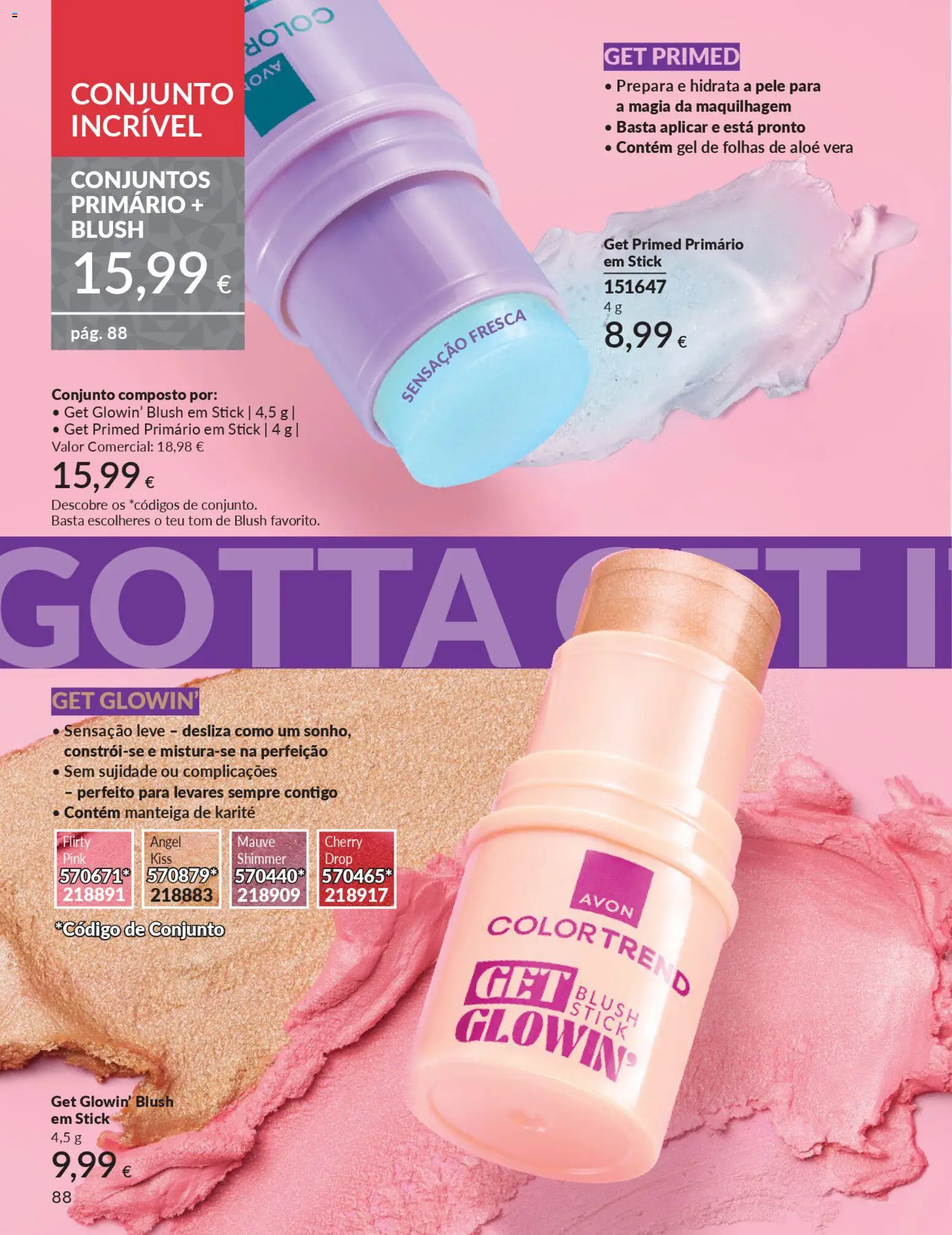 Catálogo Avon Campanha 11 Black Friday │ válido de 01.11.2025 | Página: 88 | Produtos: Blush, Primer, Maquilhagem, Manteiga