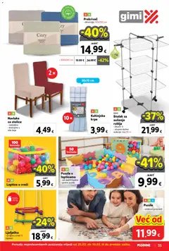 Plodine - Katalog - Pregled kataloga iz trgovine Plodine, vrijedi od 25.02.2026 | Stranica: 35 | Proizvodi: Ljuljačka, Krpa