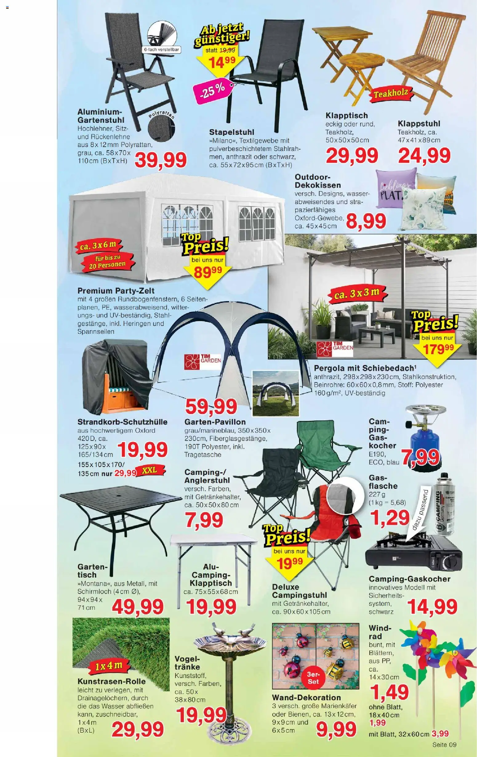 Wiglo Wunderland Prospekt – gültig ab 13.04.2026 | Seite: 13 | Produkte: Kocher, Tisch, Wasser