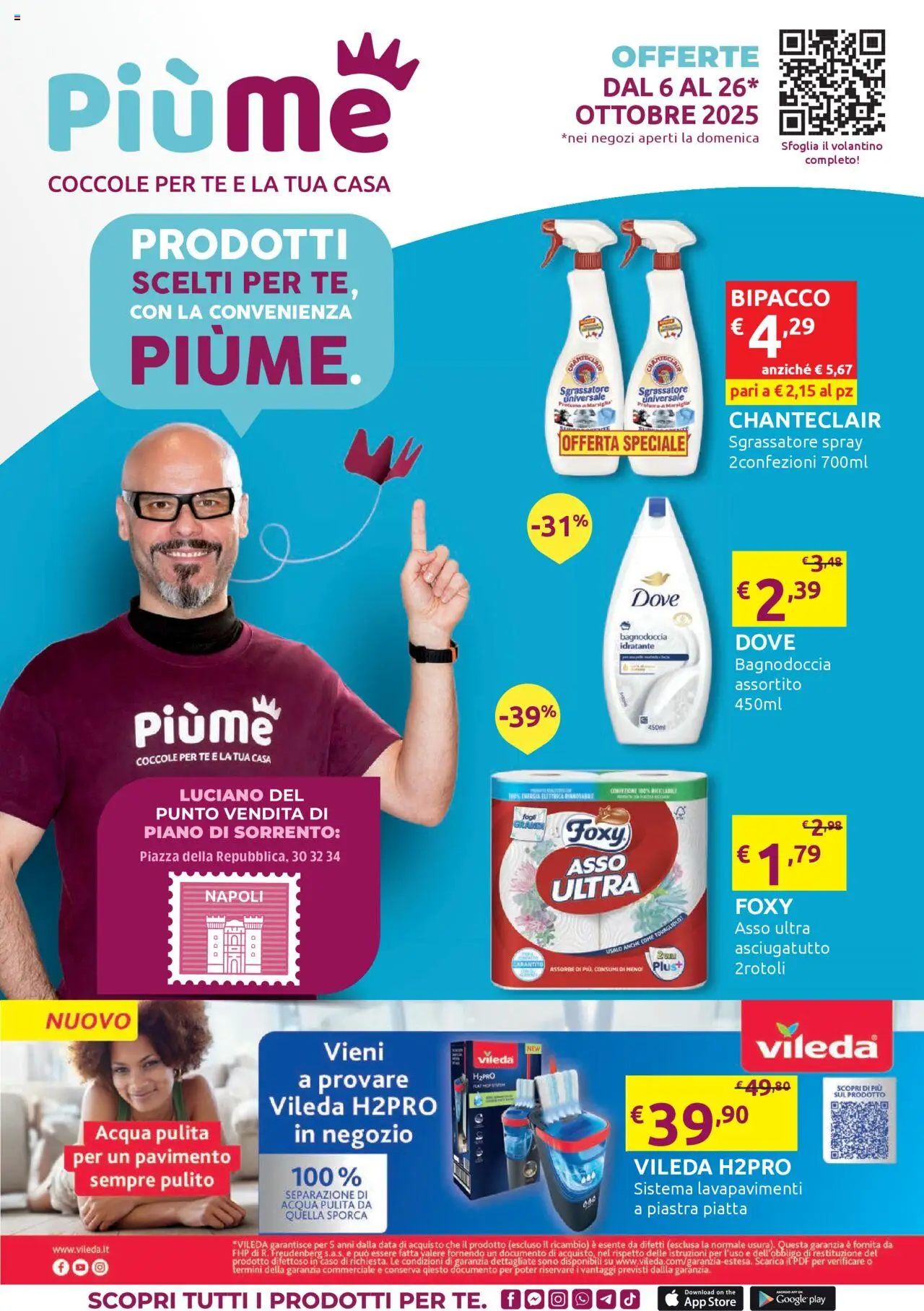 Volantino IperSoap del 06.10.2025 | Pagina: 1 | Prodotti: Sgrassatore, Acqua, Asciugatutto, Profumo