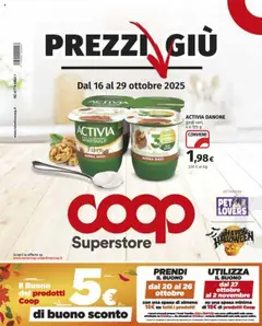 Anteprima del volantino COOP Superstore - Oleggio catalogo valido a partire dal 16.10.2025