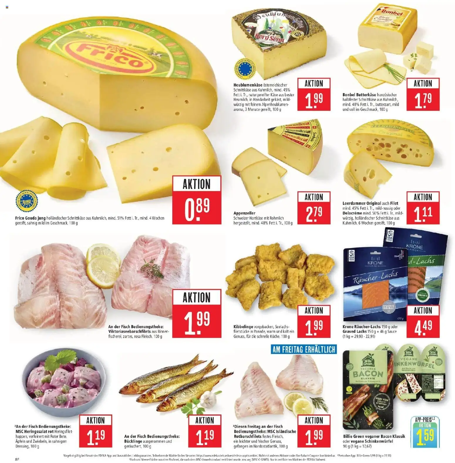 Marktkauf Prospekt Friedrichshafen  – gültig ab 09.03.2026 | Seite: 12 | Produkte: Gouda, Lachs, Räucherlachs, Meeresfrüchte