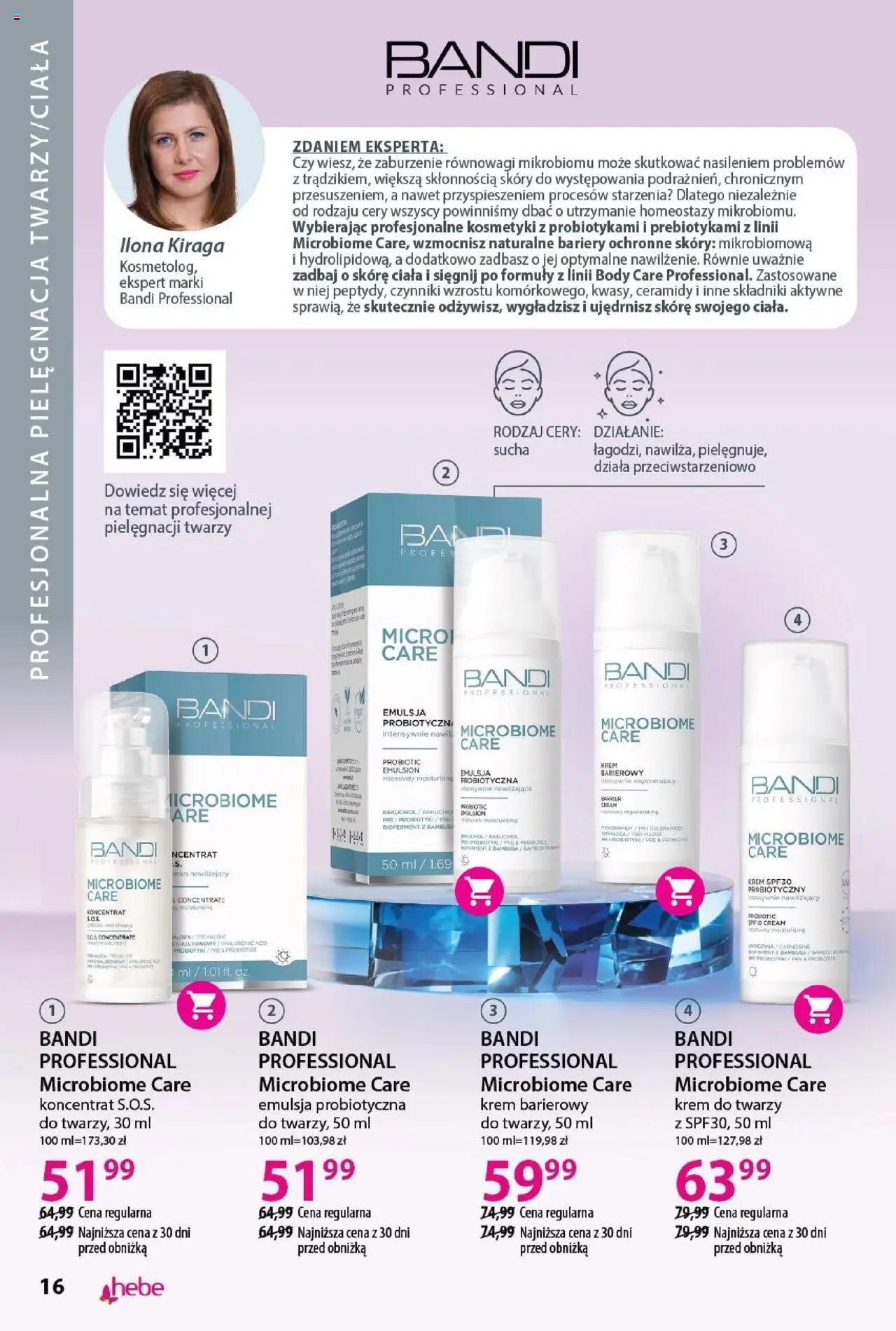 Hebe Gazetka - Katalog od 01.08.2025 | Strona: 16 | Produkty: Kosmetyki, Body, Krem, Krem do twarzy