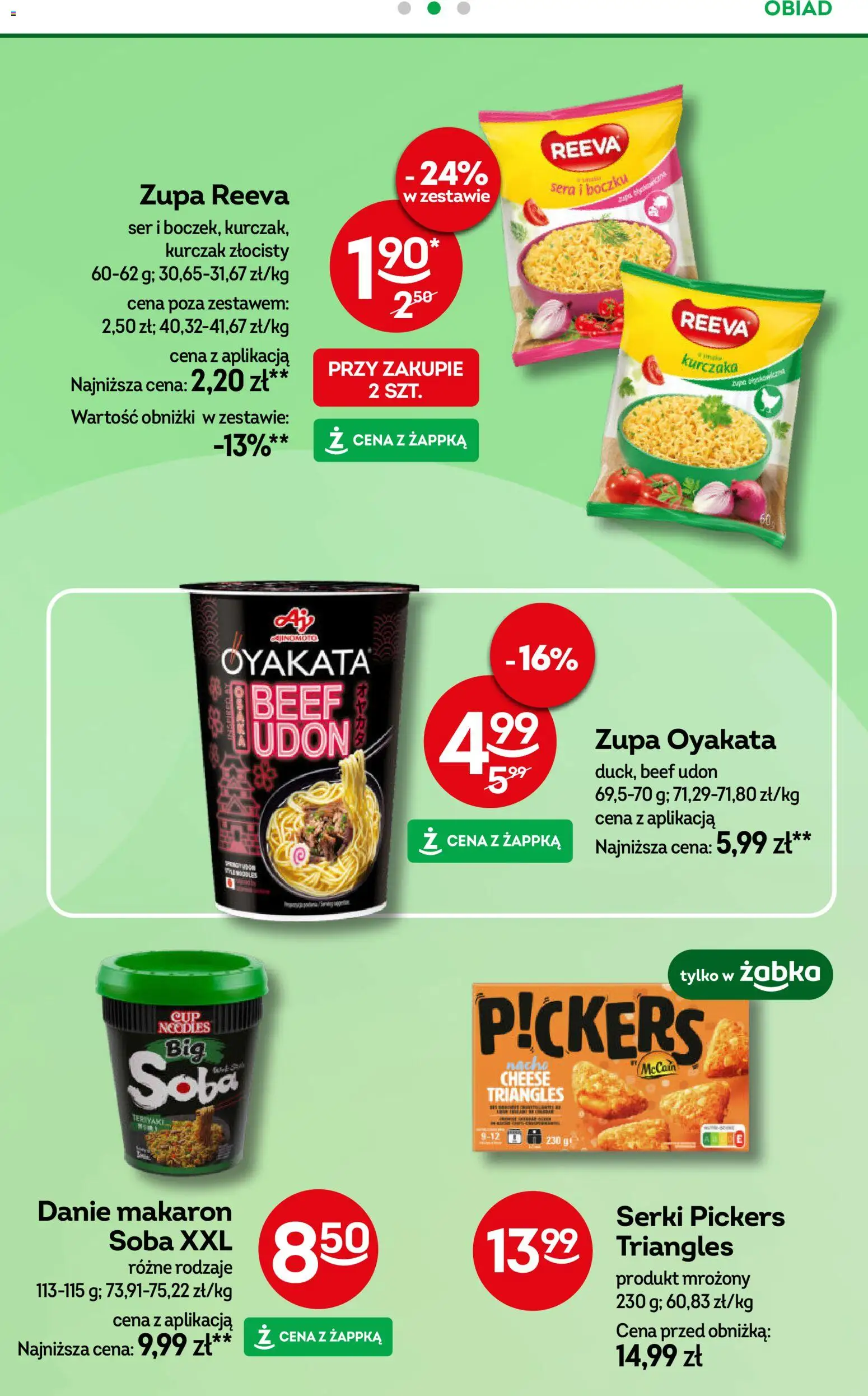 Żabka Gazetka od 28.01.2026 | Strona: 48 | Produkty: Kurczak, Zupa, Ser, Makaron