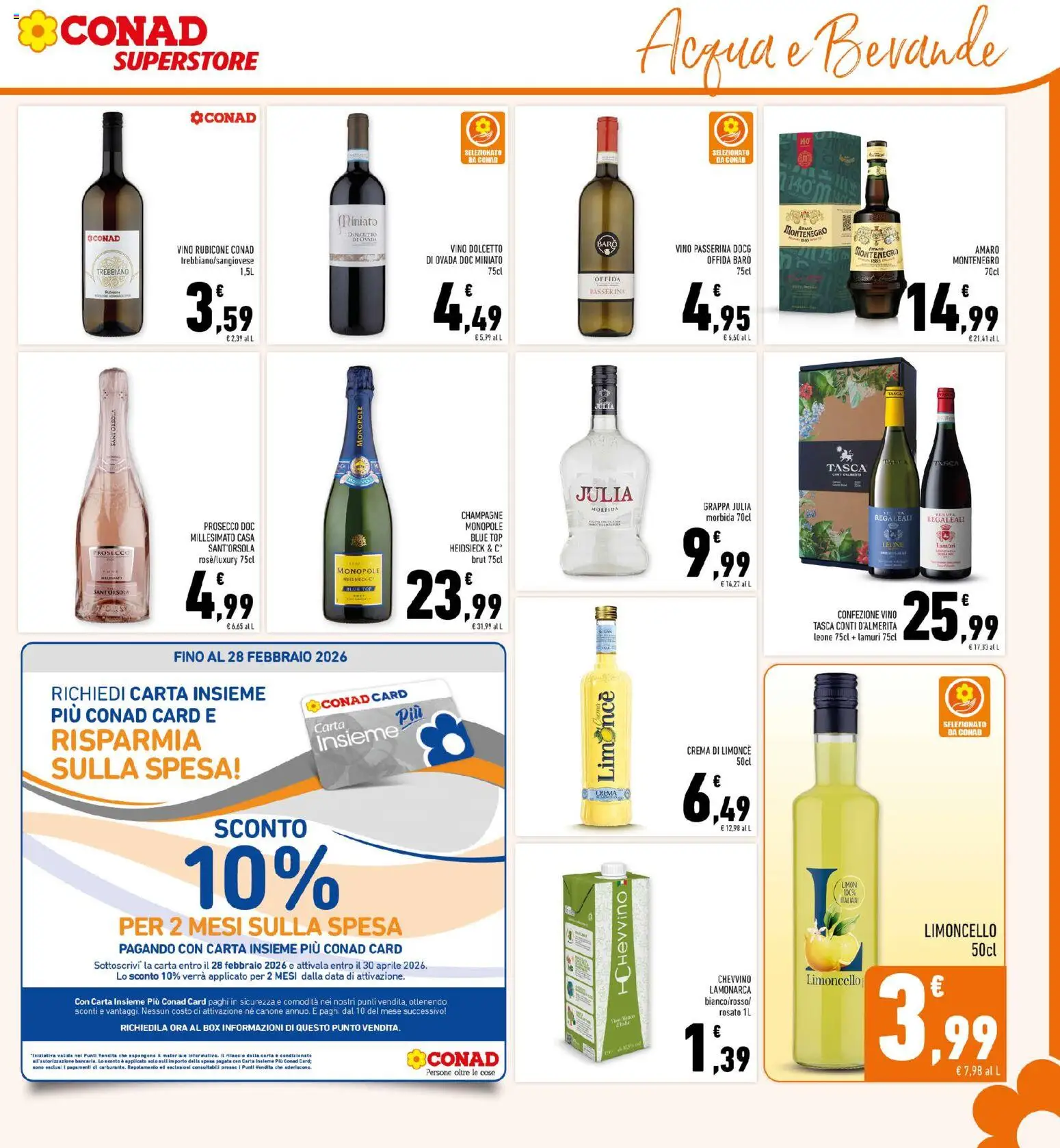 Volantino Conad del 11.02.2026 | Pagina: 21