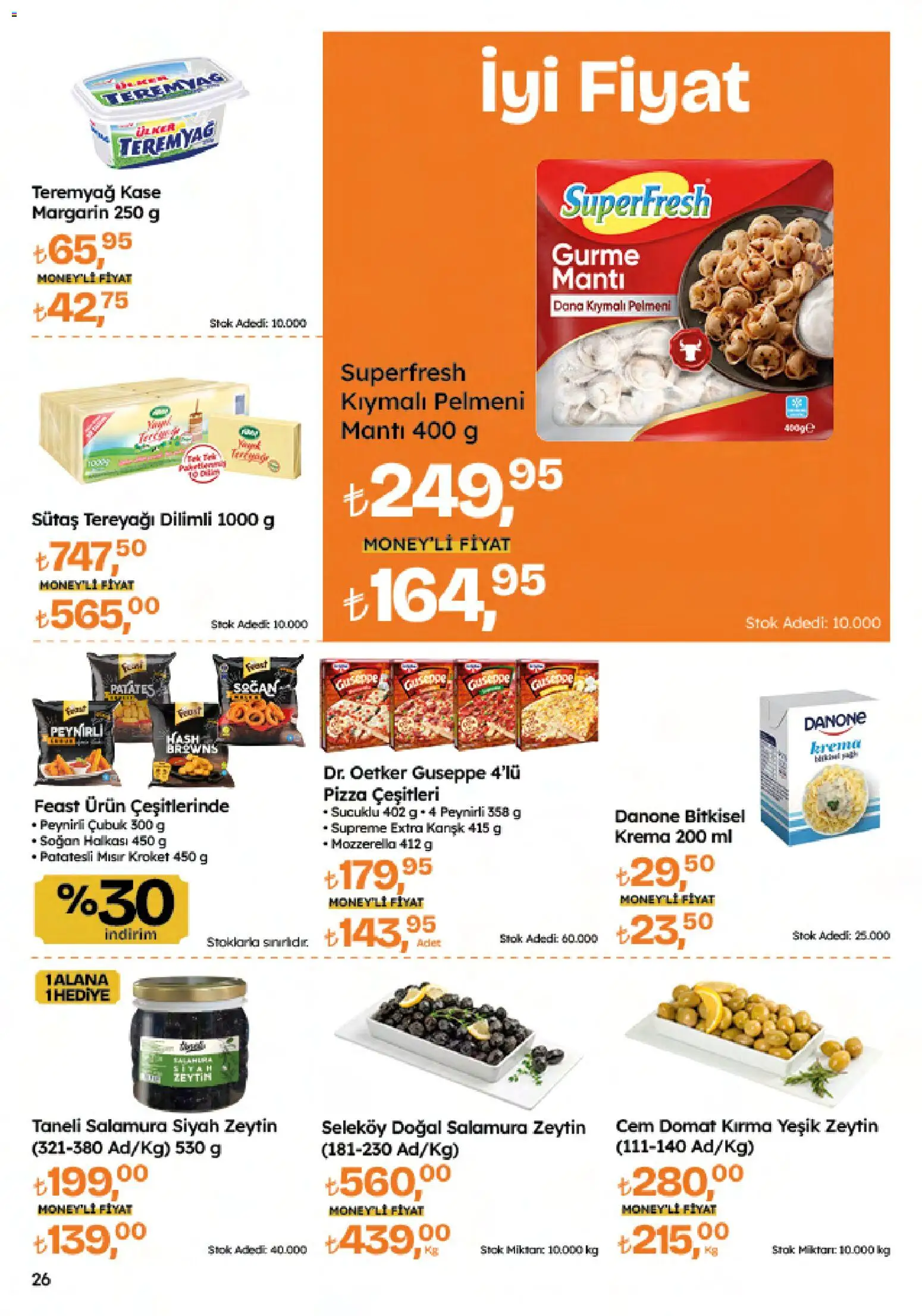 Migros Katalog - Migroskop - 04.12.2025 tarihinden itibaren geçerlidir | Sayfa: 26 | Ürünler: Kaşe, Tereyağı, Pizza, Zeytin