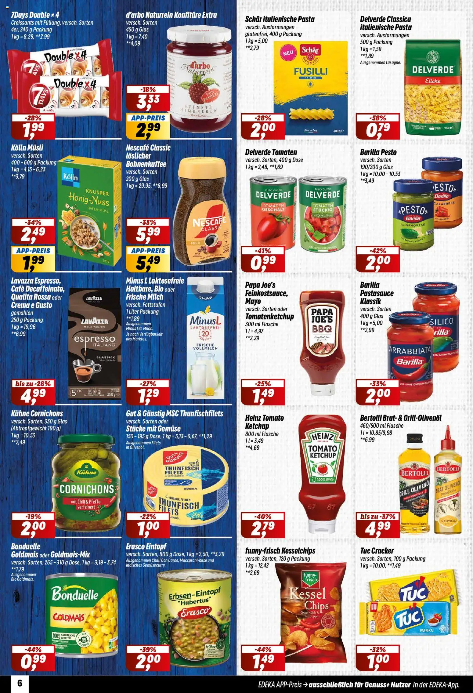 Simmel Prospekt 	 – gültig ab 20.04.2026 | Seite: 6 | Produkte: Grill, Kolln, Erasco, Chips