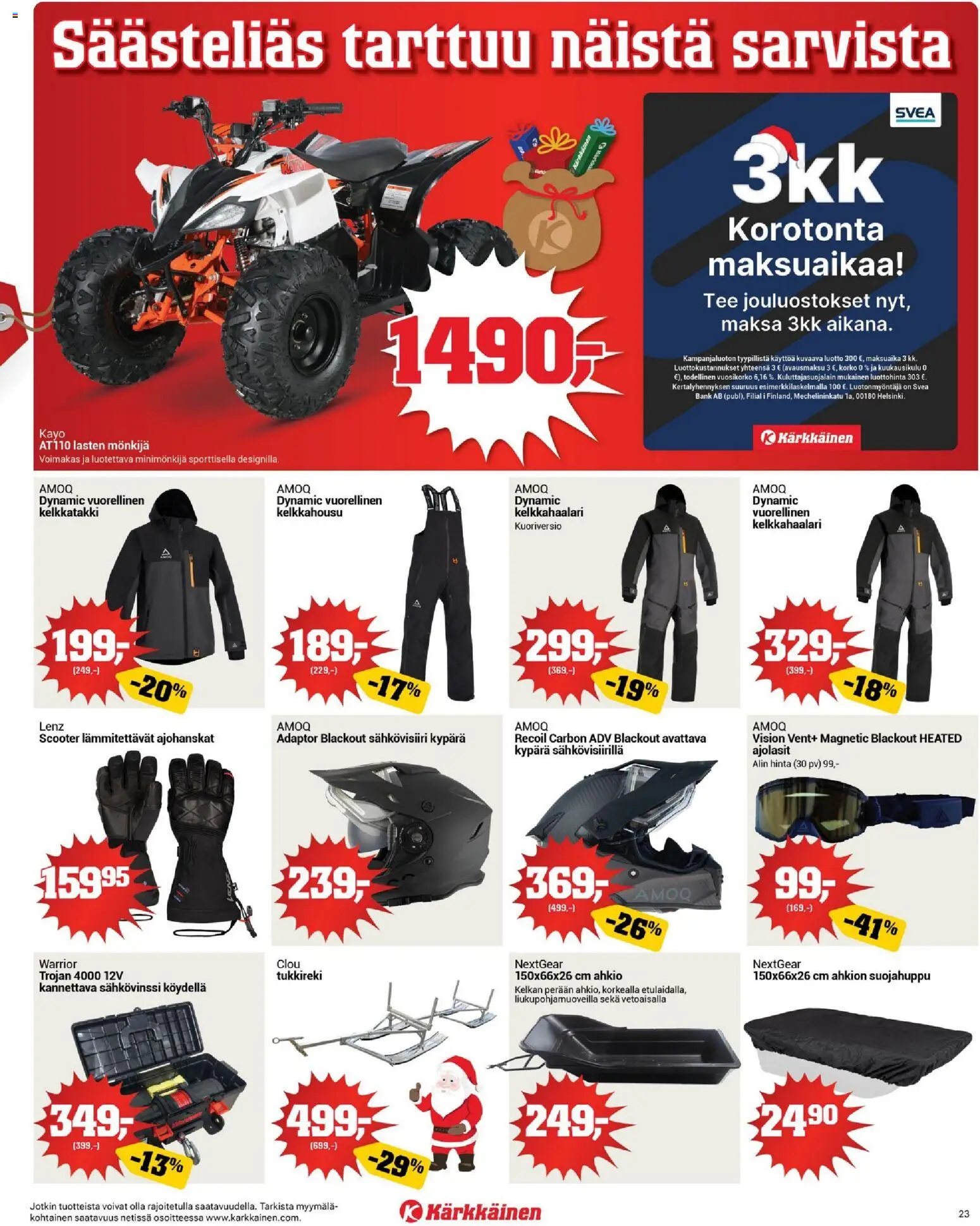 Kärkkäinen tarjoukset – voimassa 10.12.2025 alkaen | Sivu: 23 | Tuotteet: Tee