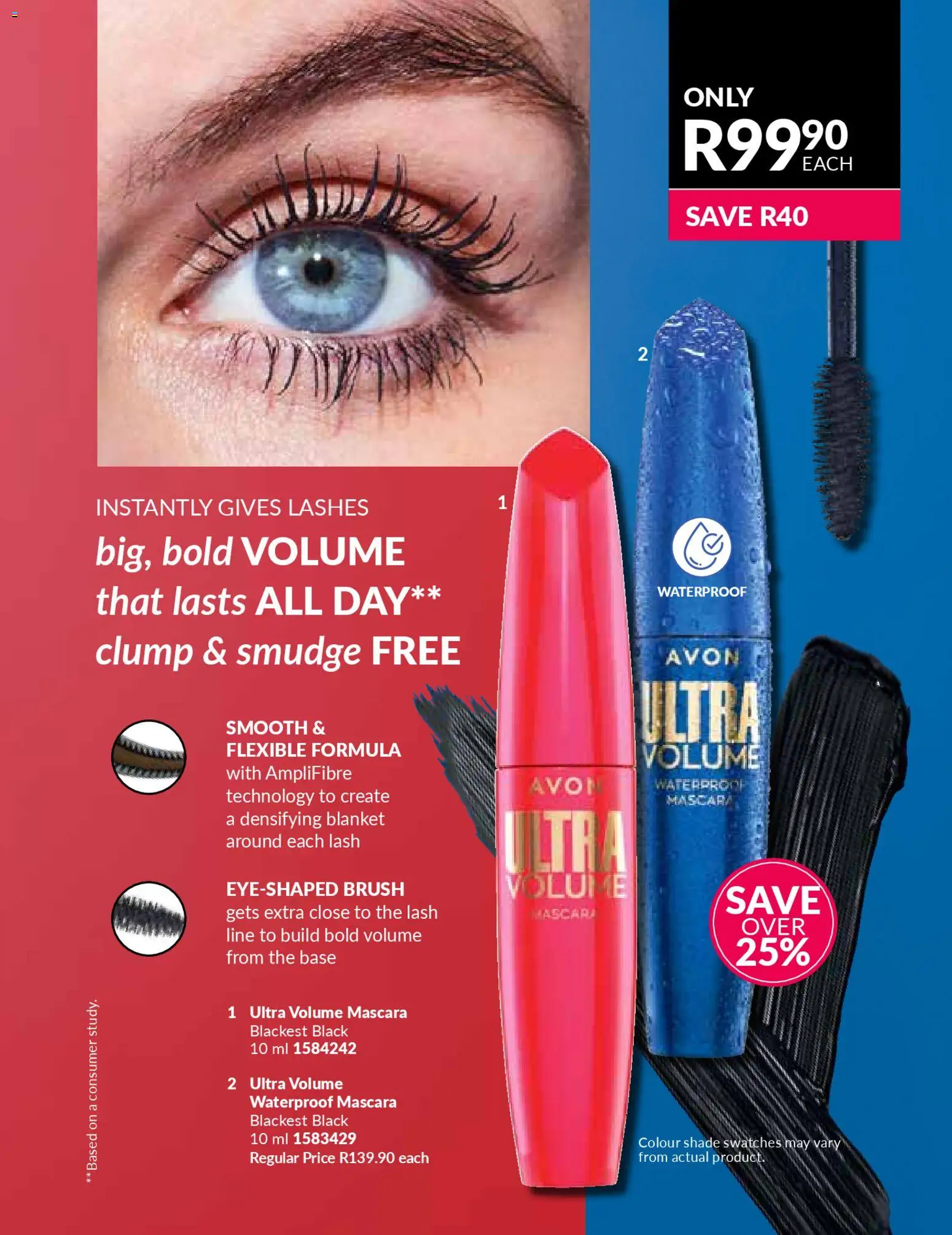 New Avon catalogue – valid from 01.01.2026 | Page: 57 | Products: Blanket, Brush, Mascara