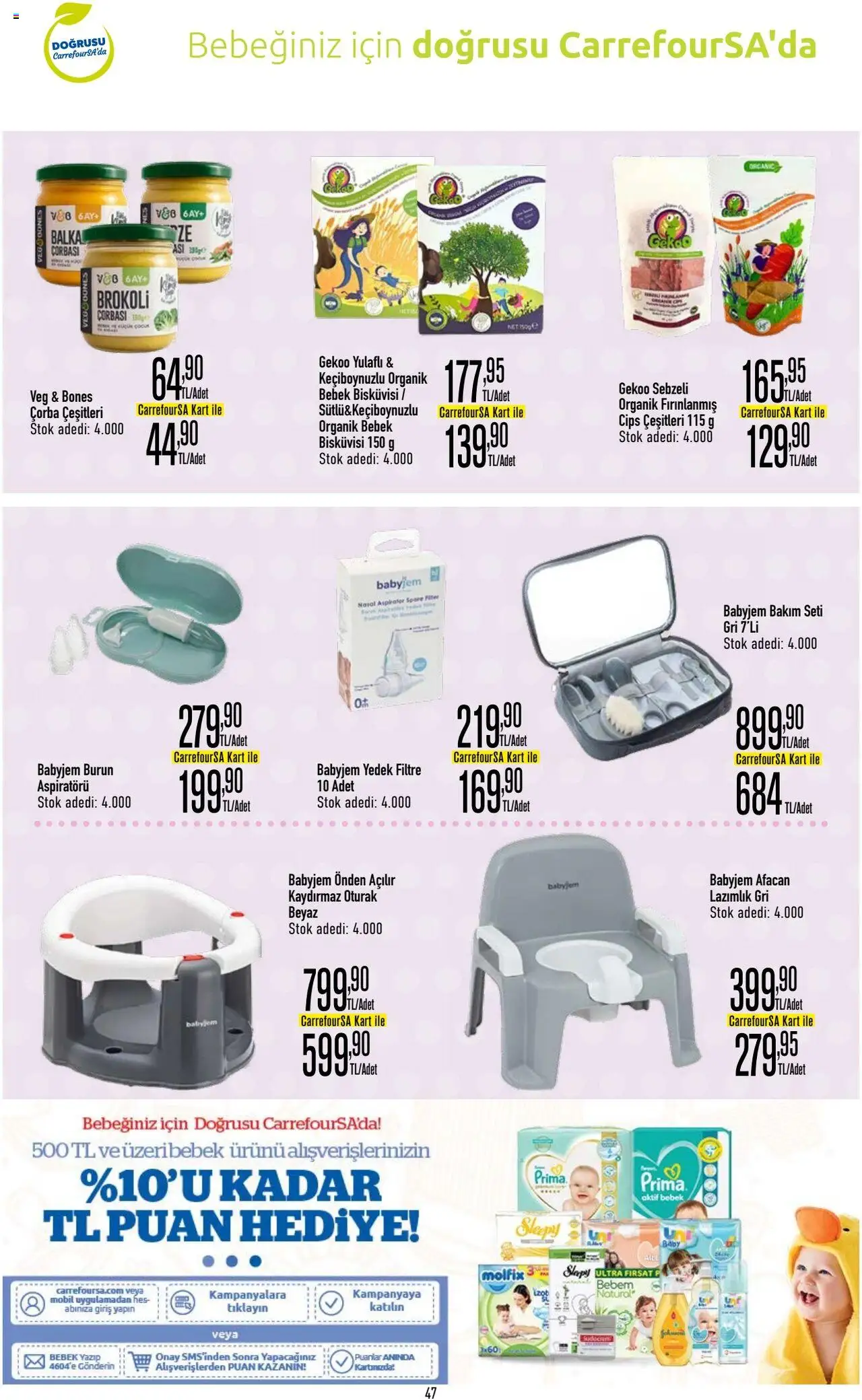 CarrefourSA Katalog - 01.08.2025 tarihinden itibaren geçerlidir | Sayfa: 47 | Ürünler: Cips, Brokoli