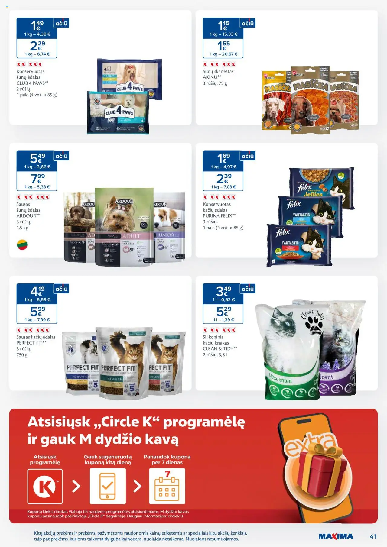 MAXIMA akcijos nuo 16.09.2025 | Puslapis: 41 | Prekių: Kava