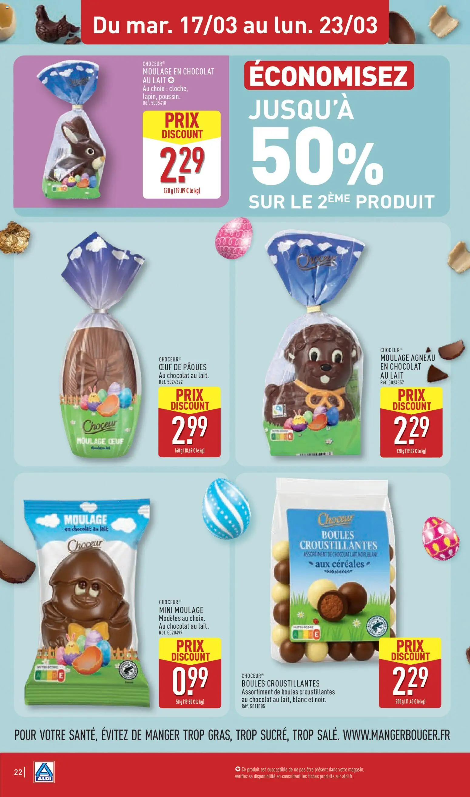 {H1} | Page: 24 | Produits: Œuf de pâques, Lait, Chocolat, Céréales