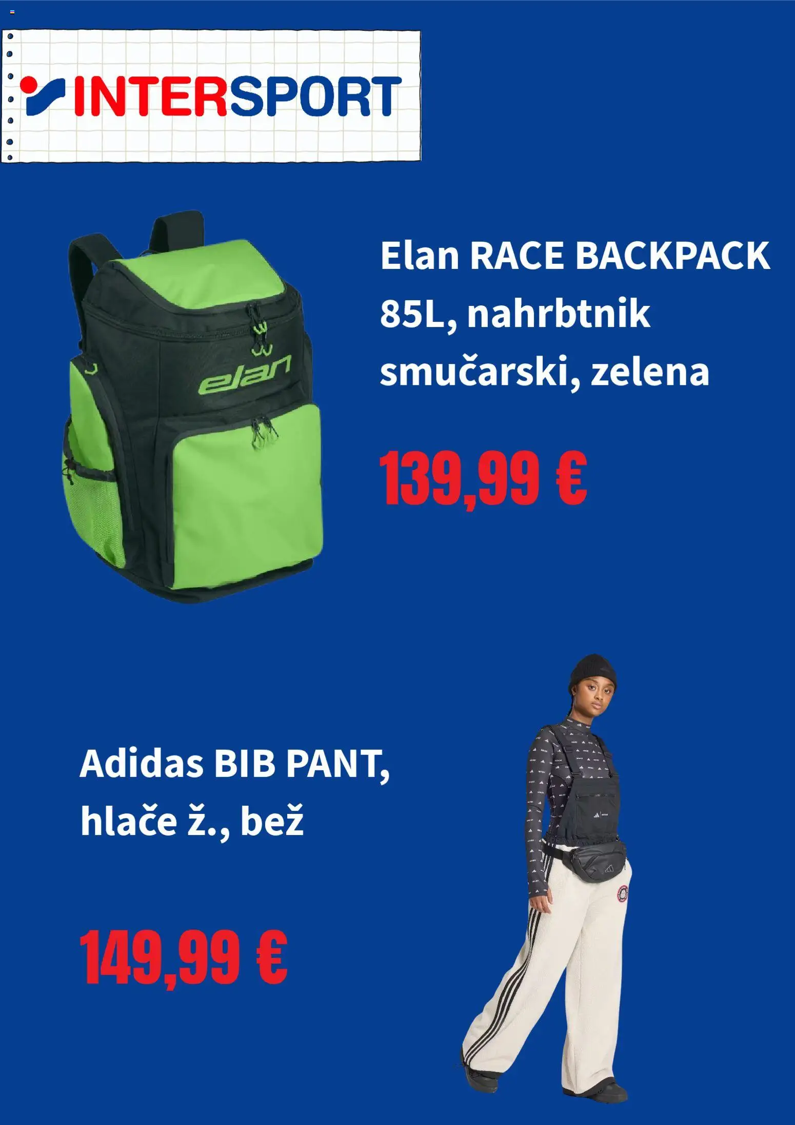 Novi Intersport katalog ponudbe – veljaven od 20.11.2025 | Stran: 6 | Izdelki: Hlace, Nahrbtnik, Zelena