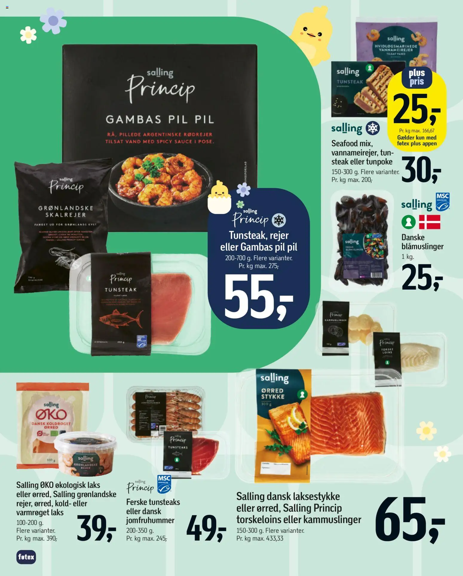 Føtex tilbudsavis – gyldig fra 27.03.2026 | Side: 40 | Produkter: Tun, Rejer