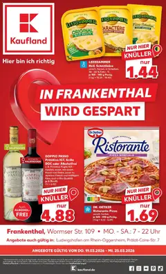 Kaufland Prospekt Frankenthal	 ab 19.03.2026 gültig