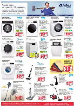 BIKUVA leidinys galioja nuo 03.02.2026 | Puslapis: 10 | Prekių: Baterija, Skalbimo mašina, Džiovyklė, Indaplovė