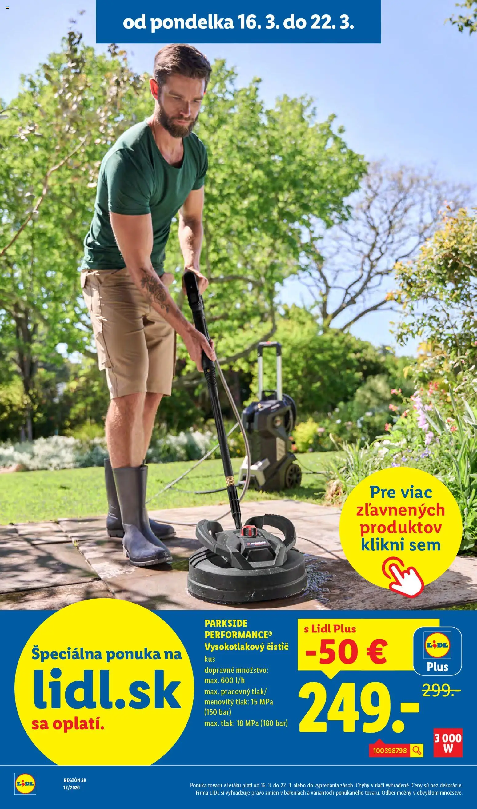 Nové Lidl akcie – leták je platný od 19.03.2026 | Strana: 108 | Produkty: Parkside