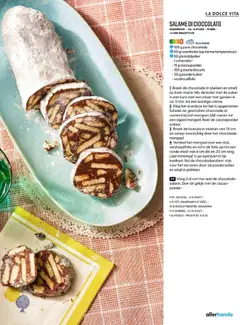  | Pagina: 73 | Producten: Chocolade, Schep, Roomboter, Crème