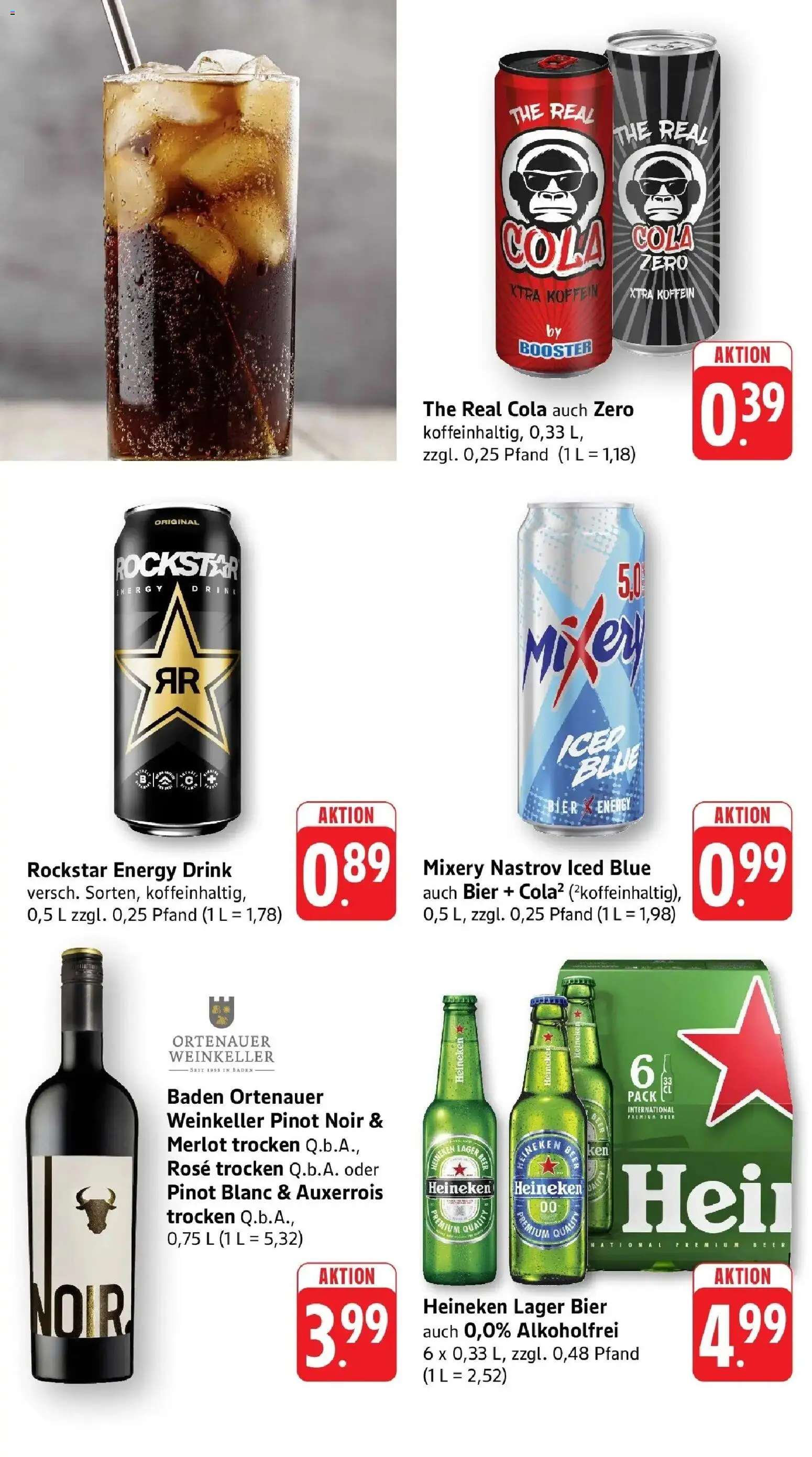 Edeka prospekt Offenburg-Zunsweier	 – gültig ab 09.03.2026 | Seite: 8 | Produkte: Rockstar energy, Cola, Rockstar, Mixery
