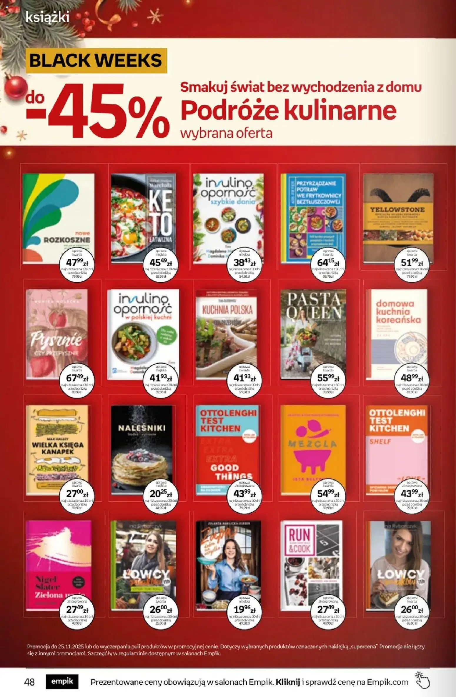 Empik promocje - Tom kultury Książki od 12.11.2025 | Strona: 48 | Produkty: Książki, Naleśniki