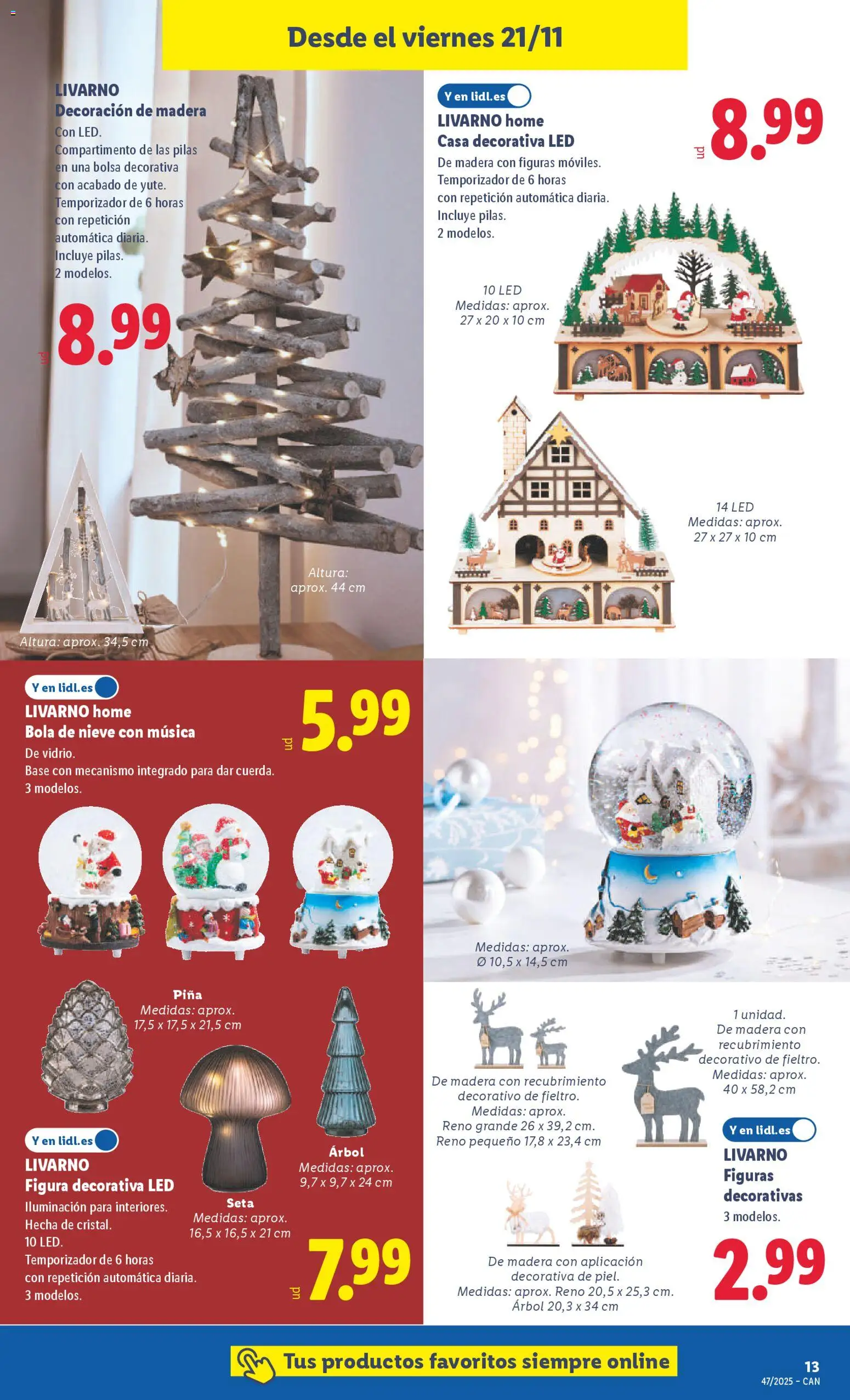 Lidl - Canarias  │ válido desde el 17.11.2025 | Página: 13 | Productos: Piña, Bolsa, Galette de chaise