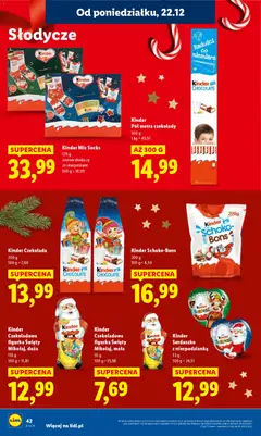 Pogląd oferty "Kinder Pół metra czekolady, 300 g" - ważna od 22.12.2025 | Strona: 44