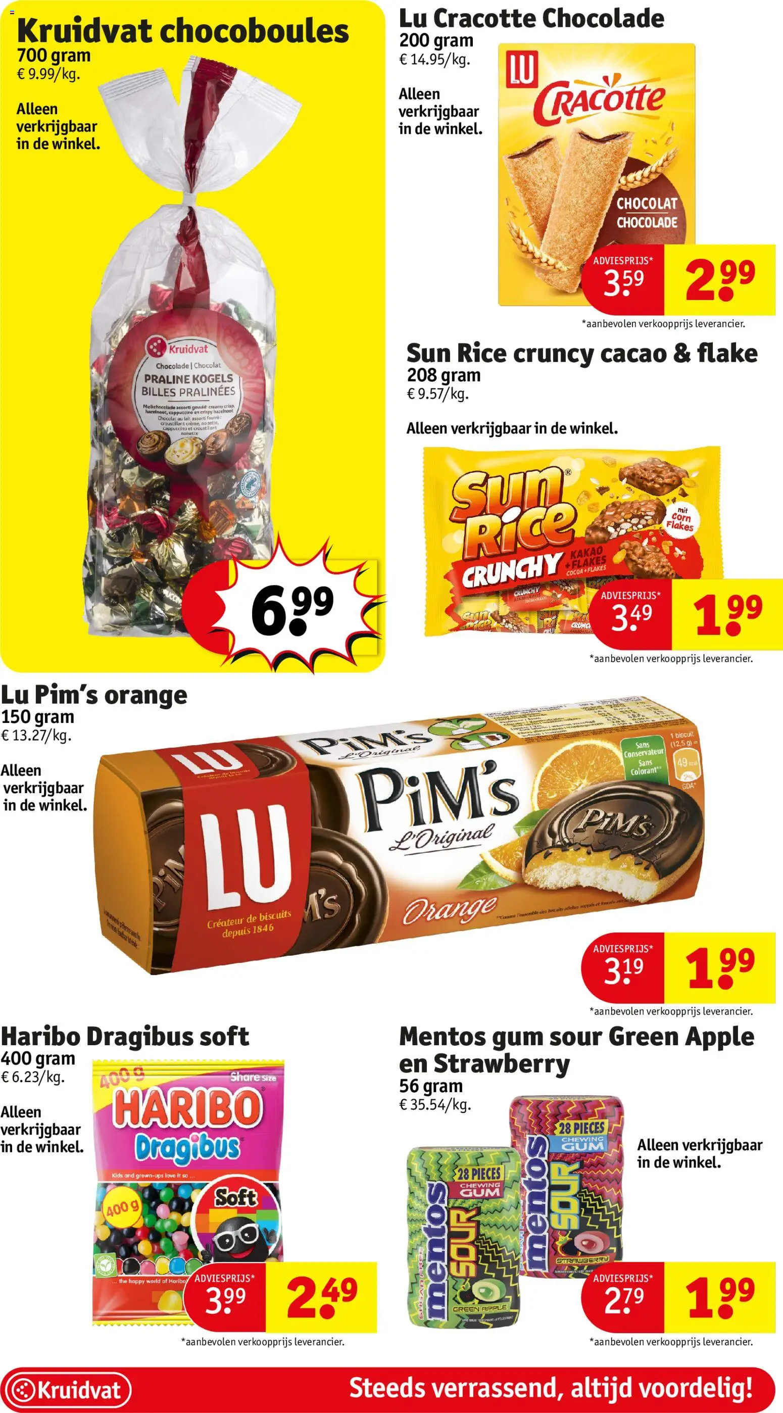 {H1} | Pagina: 46 | Producten: Cappuccino, Gum, Chocolade