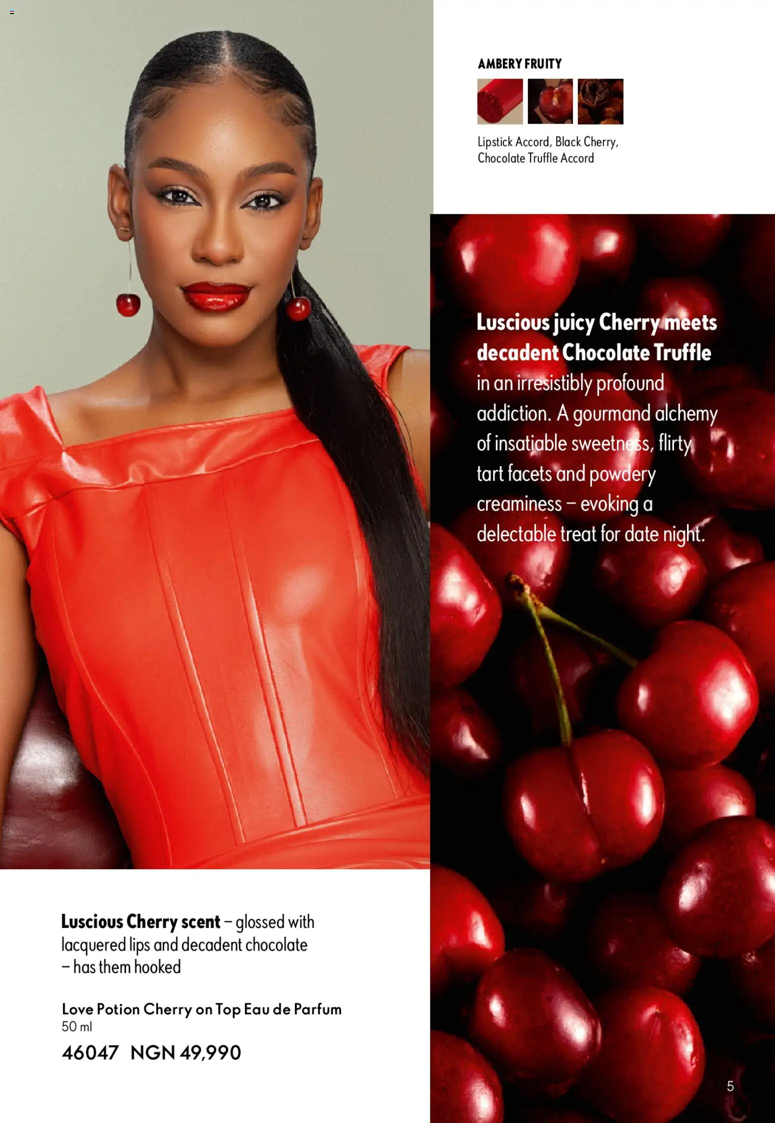 Oriflame - Catalogue 12/2025 valid from 01.12.2025 | Page: 5 | Products: Chocolate, Date, Lipstick