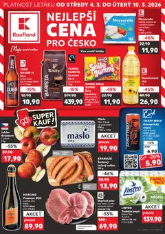 Náhled letáku Kaufland leták - Plzeň od 04.03.2026