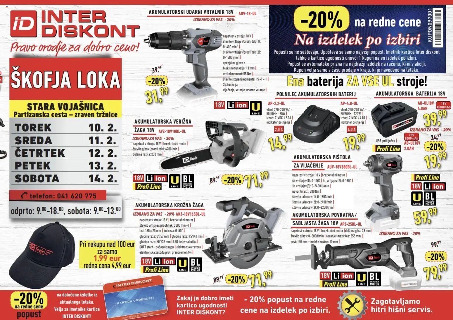 Novi Inter Diskont katalog ponudbe – veljaven od 10.02.2026 | Stran: 1